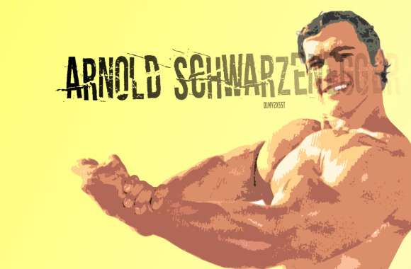 Retro Arnold Schwarzenegger Bodybuilding