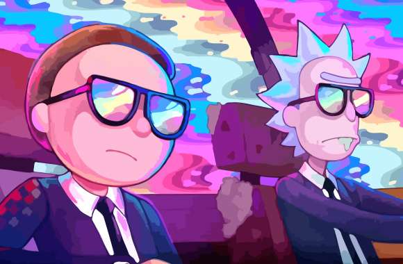 Rick and Morty Run the Jewels 8K Ultra wallpapers hd quality