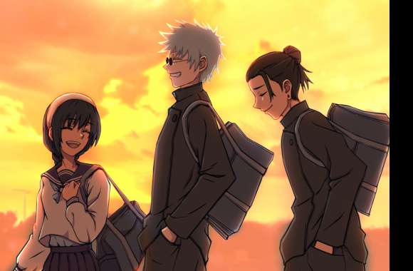 Riko Amanai Satoru Gojo Suguru Geto Anime Jujutsu Kaisen