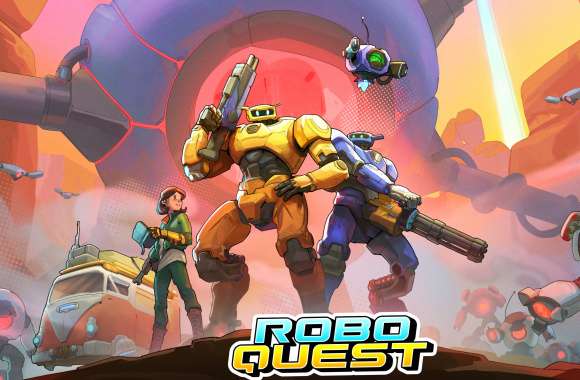 Roboquest Game Action-Packed