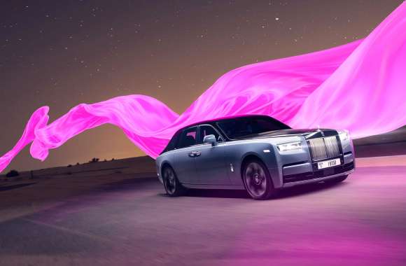 Rolls-Royce Phantom Series II Pink aesthetic