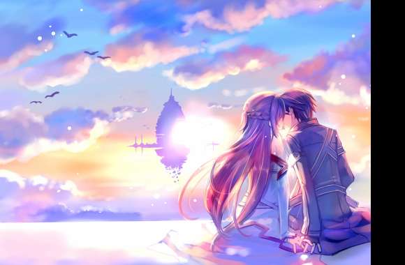 Romantic Sword Art Online Sunset -