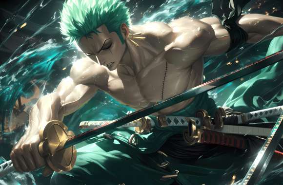 Roronoa Zoro Muscular