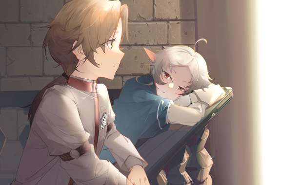 Rudeus Greyrat Sylphiette (Mushoku Tensei Jobless Reincarnation) Anime Mushoku Tensei Jobless Reincarnation
