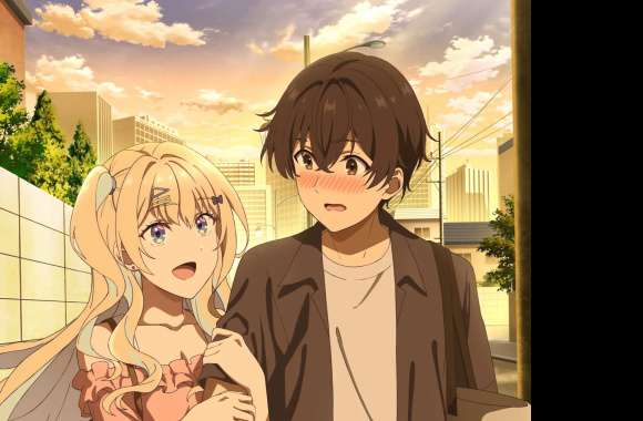 Runa Shirakawa Ryuuto Kashima Anime Our Dating Story The Experienced You And The Inexperienced Me