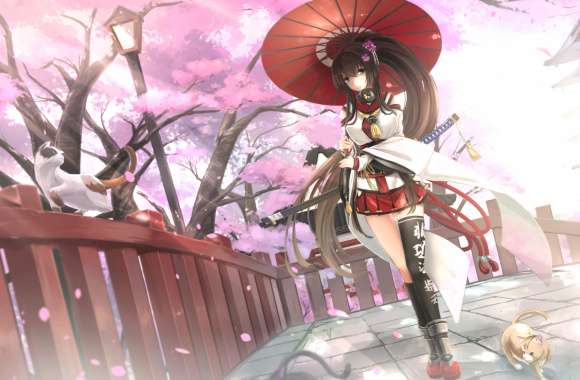 Sakura Samurai – Kantai Collection Anime