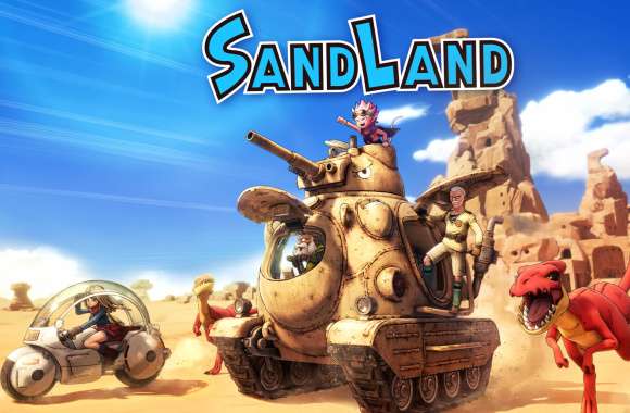 Sand Land Adventure Wallpaper