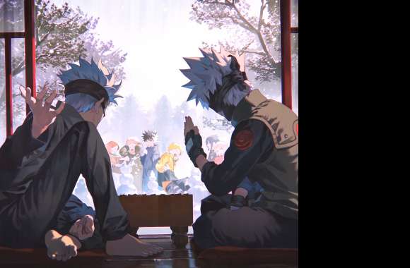 Satoru Gojo Kakashi Hatake Anime Crossover