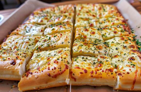 Savory Garlic Bread Delight wallpapers hd quality