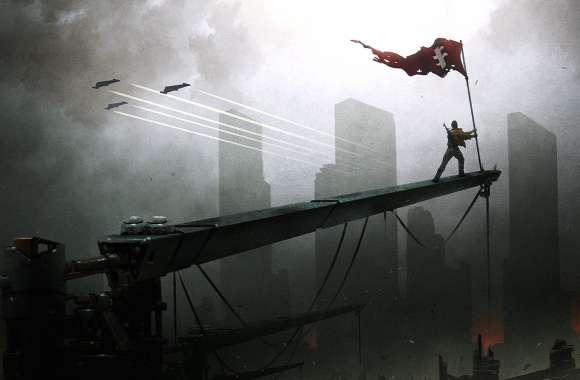 Sci-Fi Warrior of a Daring Battle for the Future