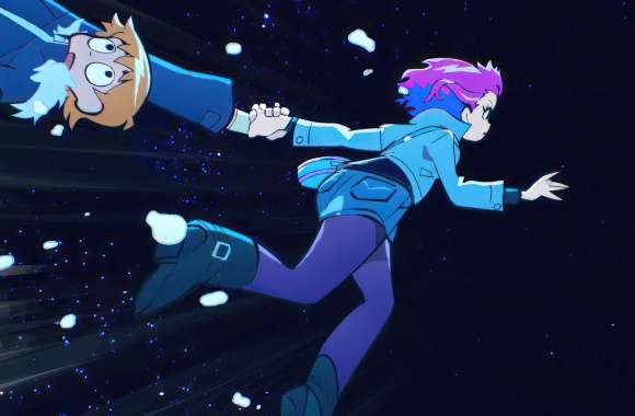 Scott Pilgrim and Ramona Flowers Space Adventure