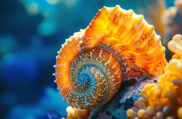 Sea snail coral