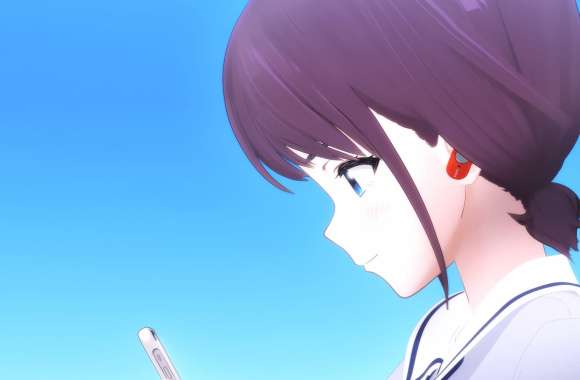 Serene Anime Girl Wallpaper - Girls Band Cry HD Background