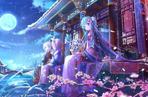 Serene Vocaloid Anime Night -