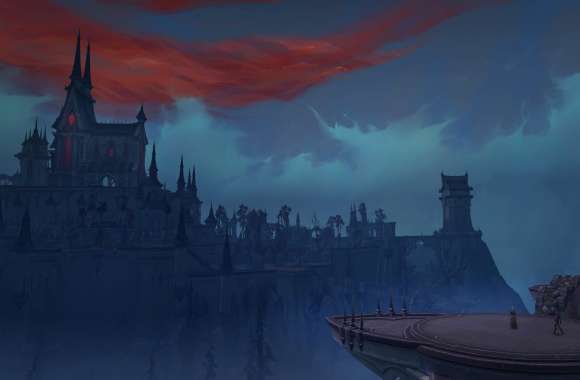 Shadowlands Castle Twilight - World of Warcraft