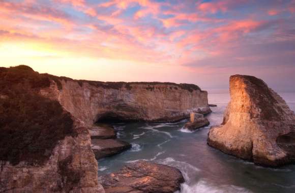 Shark Fin Cove Nature Cove wallpapers hd quality