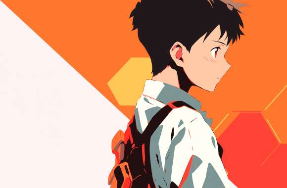 Shinji Ikari Neon Genesis Evangelion Anime