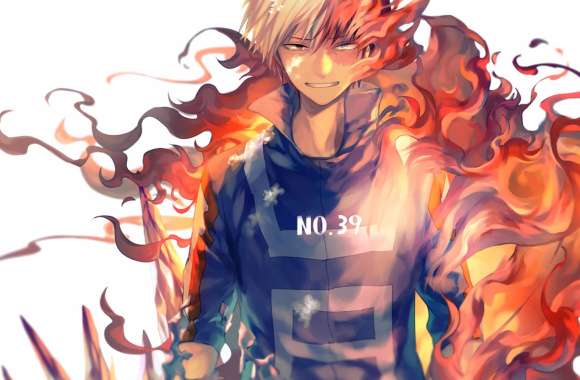 Shoto Todoroki Dual-Power HD Anime Wallpaper wallpapers hd quality