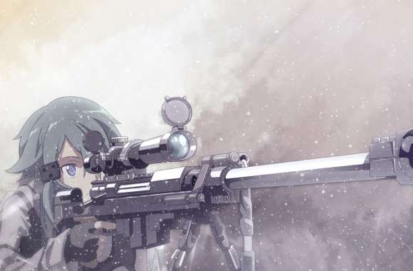 Sinon Sniper - Sword Art Online II