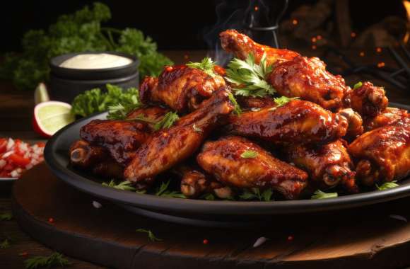 Sizzling Chicken Wings