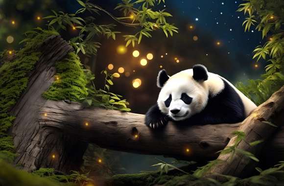 Sleepy Panda