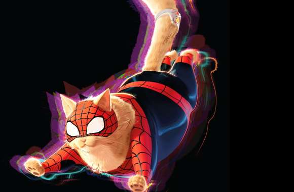 Spider-Man Across the Spider-Verse Cat -