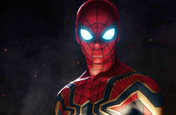 Spider-Man Glowing Eyes 4K