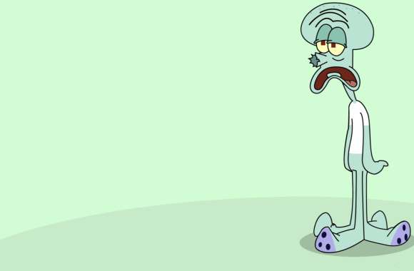 SpongeBob SquarePants Show - Squidward HD Desktop Wallpaper