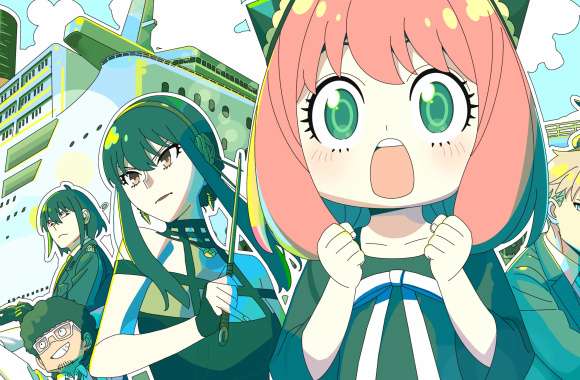 Spy X Family Yor Forger Anya Forger Loid Forger Anime