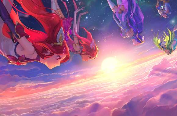 Star Guardians in HD - League of Legends Wallpaper wallpapers hd quality