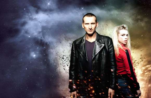 Star Space Sci Fi Rose Tyler Christopher Eccleston TV Show Doctor Who (2005)