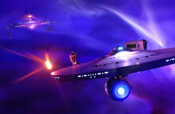 Star Trek Voyage HD Sci-Fi Wallpaper