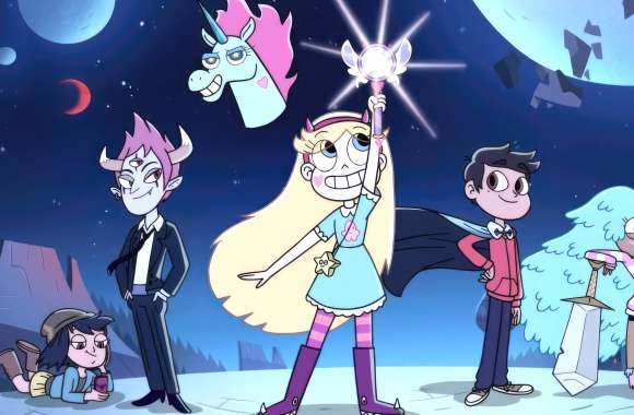 Star vs. the Forces of Evil Star and Marco Adventure Scene