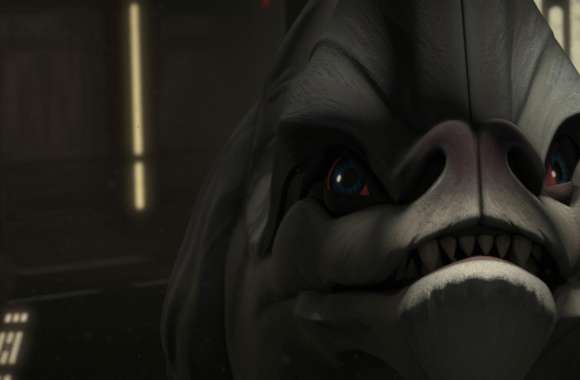 Star Wars The Bad Batch - Intense Animated Character Close-Up wallpapers hd quality