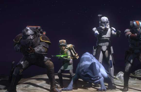 Star Wars The Bad Batch - Intense Squad Action Scene