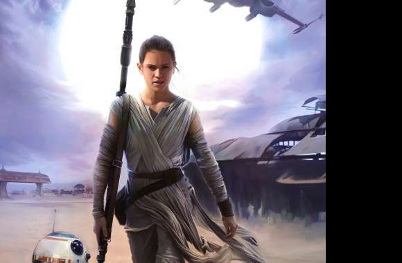 Star Wars The Force Awakens - Rey wallpapers hd quality