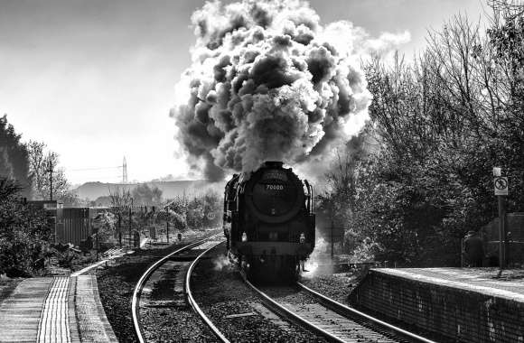 Steam Train Adventure of a Classic Locomotive