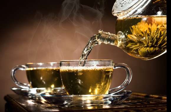 Steaming Tea Bliss -