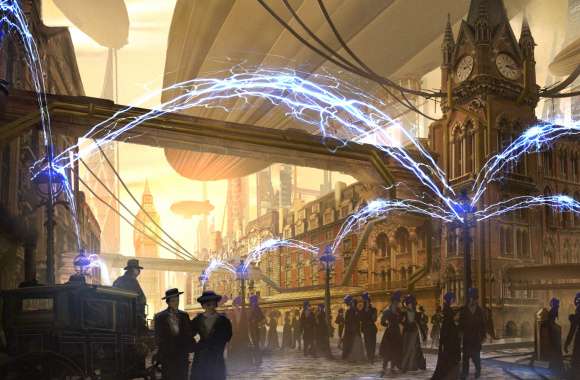 Steampunk London Electric Dreams -