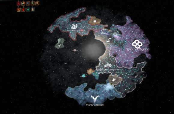 Stellaris Game Galactic Map