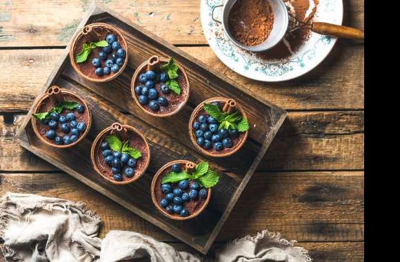 Still Life Cinnamon Blueberry Food Dessert