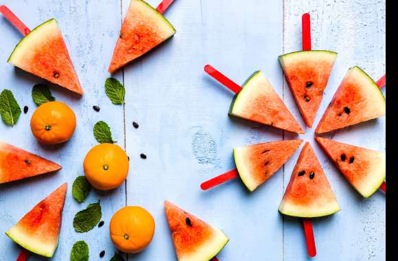 Still Life Fruit Food Watermelon