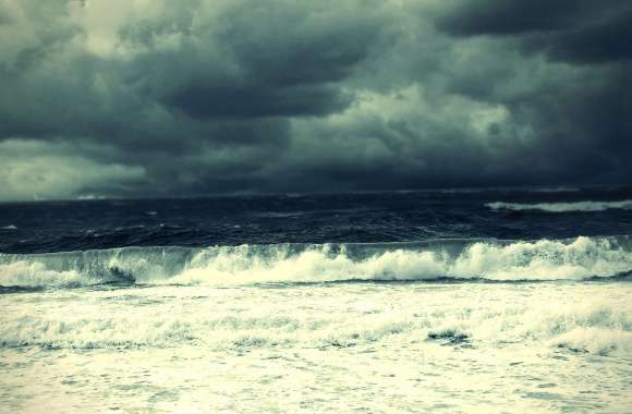 Stormy Ocean Bliss -