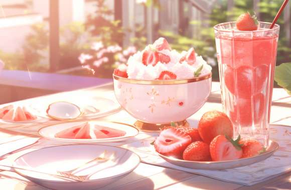 Strawberry Dessert