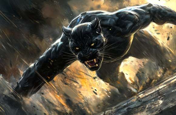 Stunning Black Panther