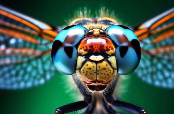 Stunning Dragonfly Close-Up wallpapers hd quality