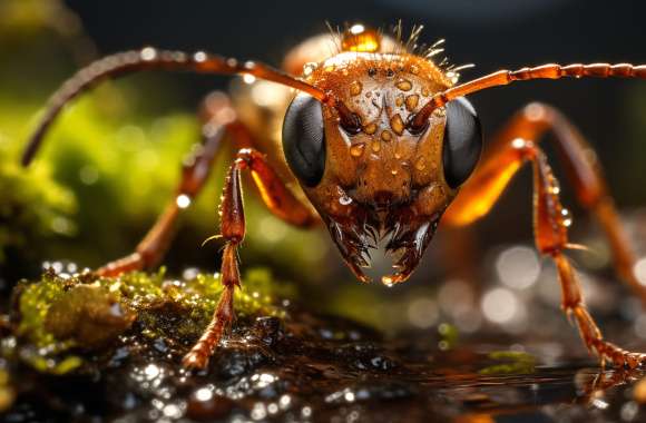 Stunning Macro Ant wallpapers hd quality