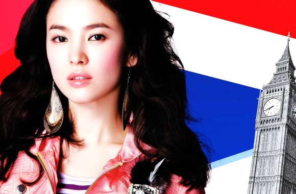 Stunning of Korean Actress Song Hye Kyo