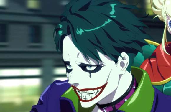 Suicide Squad Isekai Wallpaper - Joker and Harley Quinn HD Background