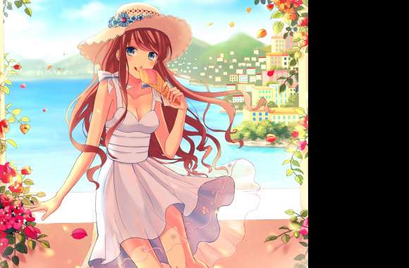 Summer Breeze Anime Wallpaper HD